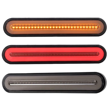 

100LED Light Bar 2835SMD Waterproof Taillight Running Turn Signal Light Brake Light For Pick-Up Trunk School Bus Fire Engine