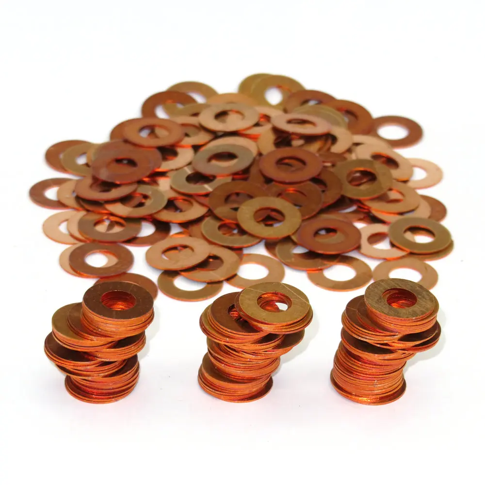 10pcs DIY Folding Knife Washers Folding Knives Screws Folding Bronze