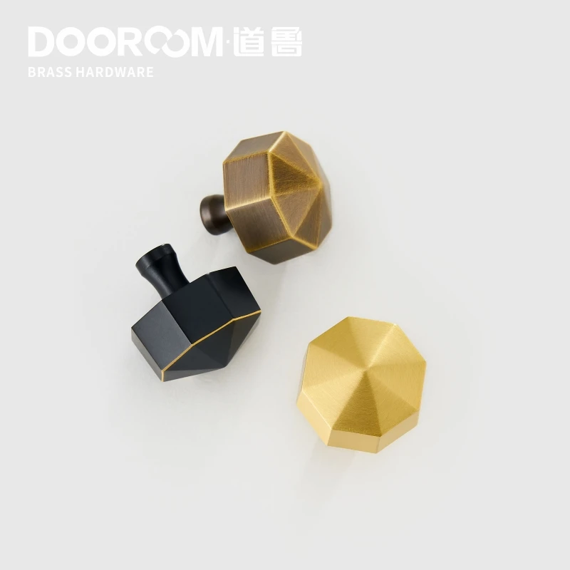Ручки для мебели Dooroom из латуни скандинавские простые американские