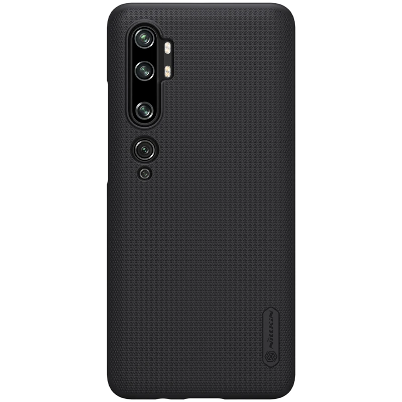 Чехол Nillkin для Xiaomi mi CC9 Pro Note 10 Note 10 Pro с матовым покрытием, жесткая задняя крышка для mi 9 Pro 9 lite SE 9T Pro 8 8 SE A3 - Цвет: Черный