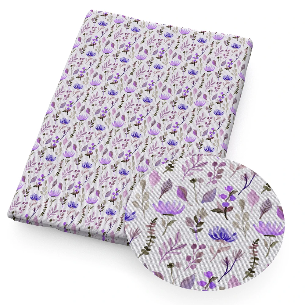 David accessories 50*145cm Цветочная Лоскутная Полиэстеровая хлопчатобумажная ткань для