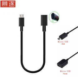 1m Micro USB 2,0 B 5pin mänlichen zu Weiblichen M/F verlant gerung OTG Kabel Unterstützung MHL Lade Daten ladegerät Blei extensor