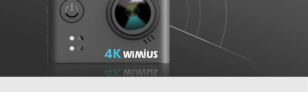 WIMIUS L2 Ultra HD Sports Action Camera 4K/24fps 16MP Video Recording Cam 170D 2.0" Touch Screen Helmet Riding DV Cameras