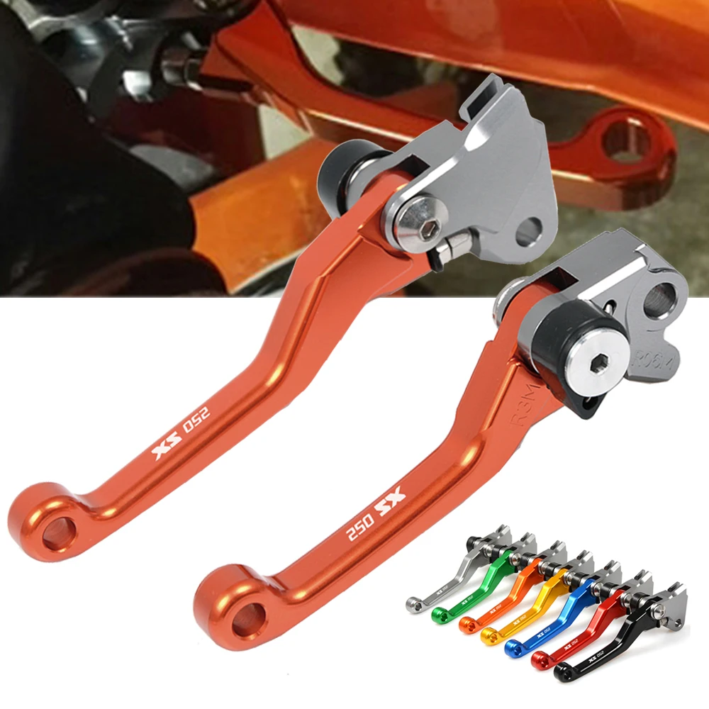 Мотоцикл с ЧПУ Сводные сцепные рычаги для KTM 250SX 250 SX 2007 2008 2009 2010 2011 2012, для езды на мотоцикле тормозные рычаги для мотоцикла рычаг