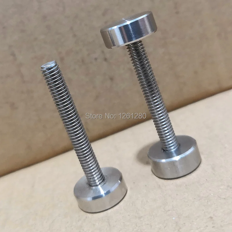 10 pcs M4 double threaded screw mirror nail Glass acrylic Decorative Nail household advertising screw fixed nail