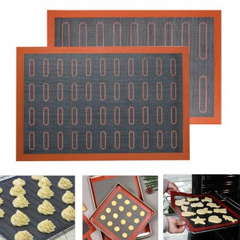 

Perforated Silicone Baking Mat Non-Stick Baking Oven Sheet Liner for Cookie /Bread/ Macaroon/Biscuits Kitchen Tools