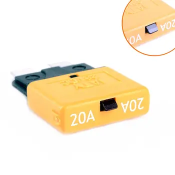 

Medium Manual Reset Circuit Breaker Protector Overload protector fuse Insert Resettable Inline Fuse Holder Protection