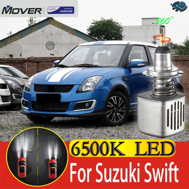 

Car Headlight Bulbs LED Provided By SAMSUNG For Suzuki Swift Ignis LED Car 6500K White Light Auto Headlight 2X
