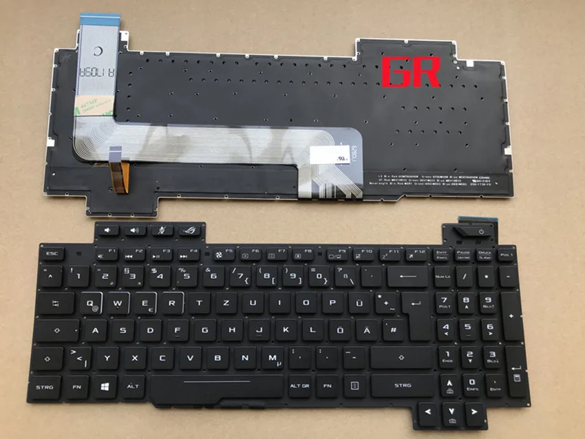 best keyboard for ASUS GL703V GL703M GL703G GL703S GL703GM FX63VM fX503VD GL504 GL753 FX80 FX86 German/Spanish/uk/Trurkey layout |