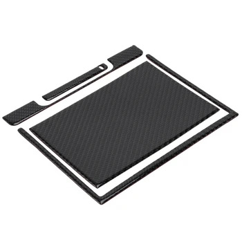 

Carbon Fiber Center Console Storage Box Panel Cover Trim for Toyota Camry 2018-2020