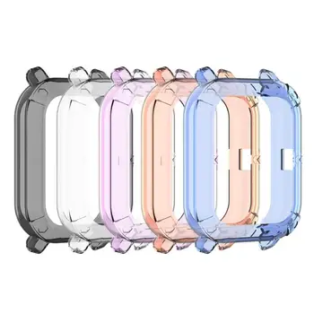 

watch protector for Huami Amazfit GTS Mi moving health watch sleeve A1913 half-pack protective shell frame cover case