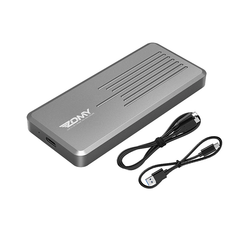 NVME M.2 SSD Cases Type c Port High Speed Transmission Hard Drive Enclosure Heat Dissipation