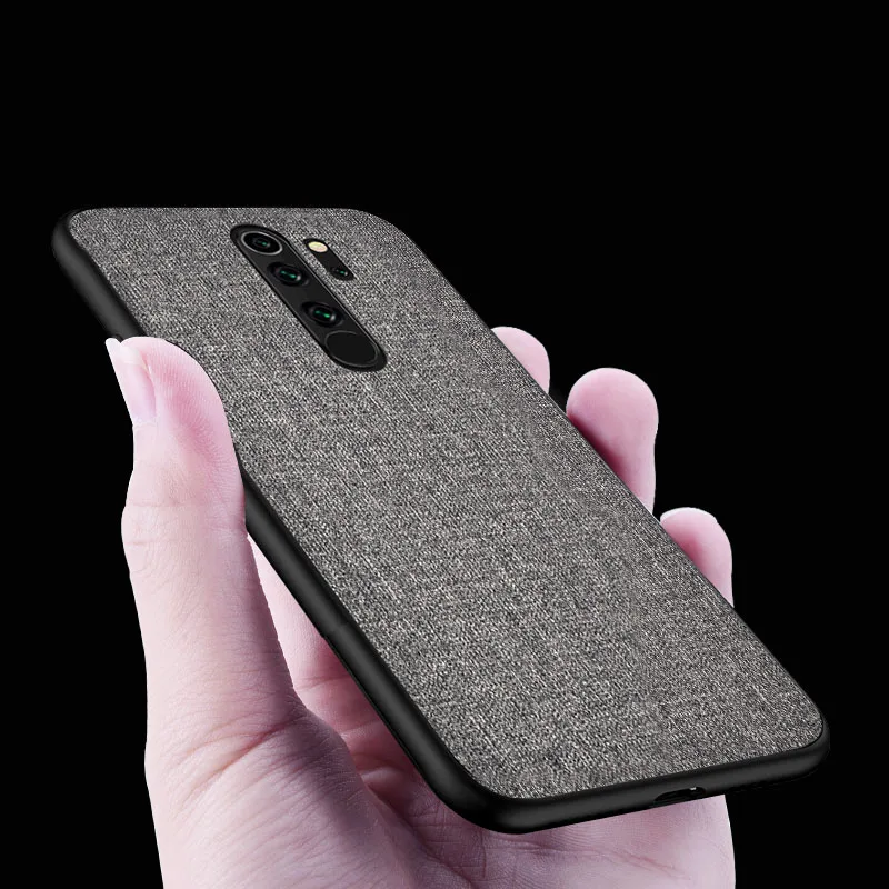 

Coque Ultra-thin Cloth Texture Silicone Phone Case For Redmi 4X 5 6 7 Note 5 6 7 8 Pro Breathable Cover For Mi 8 9 SE Case Funda