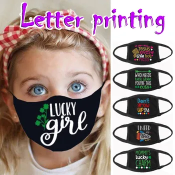 

Kids Children's Breathable Face Mask Reusable Face Shield Cloth Washable Mouth Mask Windproof Face Shield mondmaskers Mascarilla