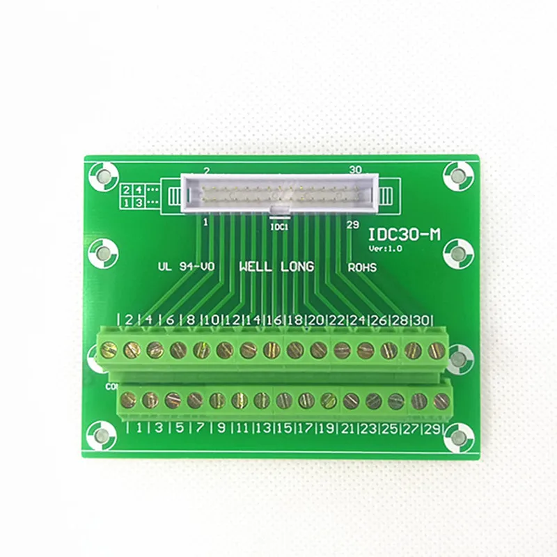DC3 30P 2x15Pins верхняя переходная плата, клеммный блок, разъем