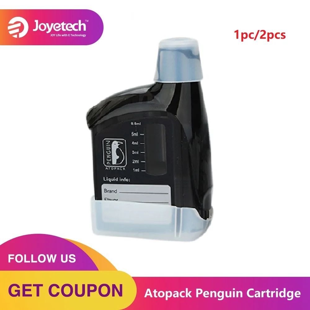 Оригинальный атомайзер Joyetech Atopack Penguin картридж 2 мл/8 8 мл бак подходит для