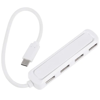 

1Pc Type-C Hub Type-C Type-C To USB 4 USB Adapter Converter Convertor Hub