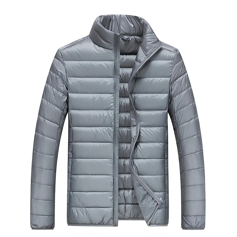 

Autumn and Winter New Lightweight Down Jacket Men Stand-up Collar Thin Lightweight Down Jacket Men Down Jacket Men