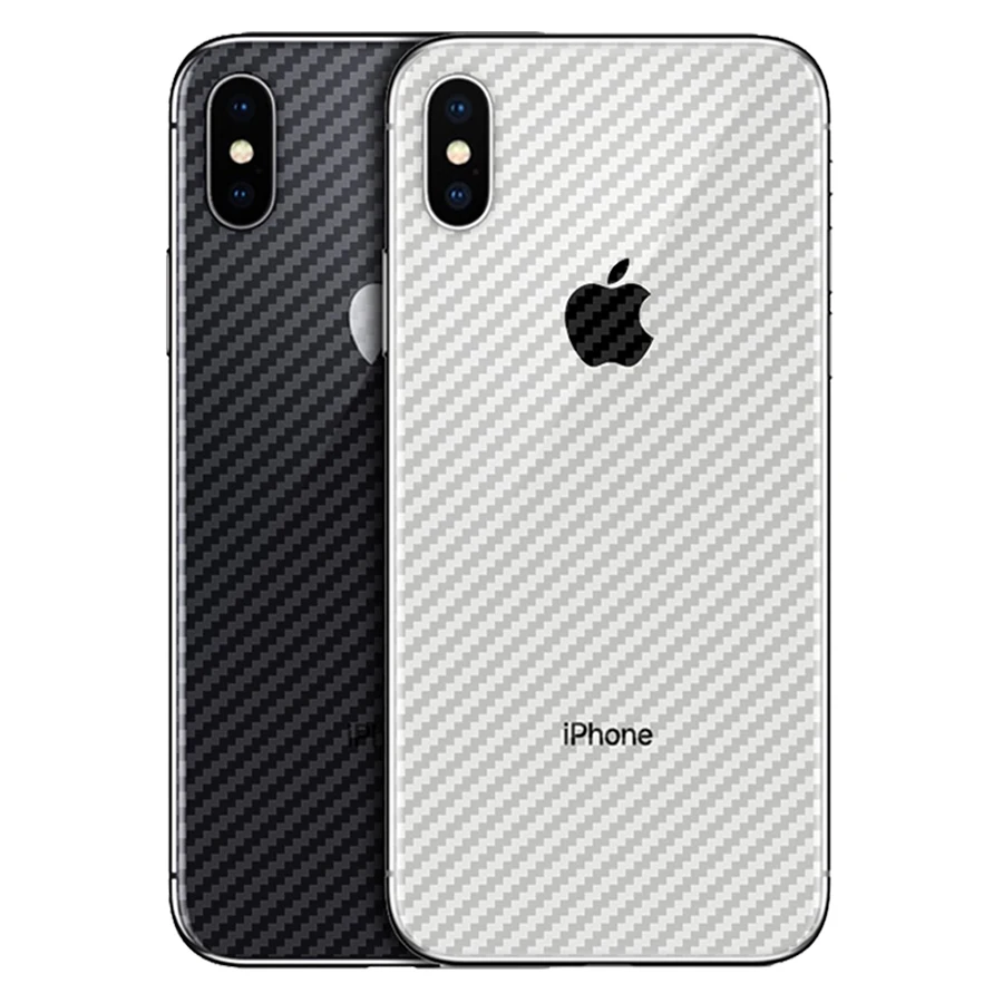 Oincase применим к iphone XS Max XR углеродное волокно задняя защитная наклейка пленка для X