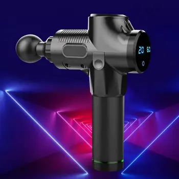 

Electric Muscle Massager Therapy Fascia Massage Gun Deep Vibration Muscle Relaxation Fitness Equipment 1200-3300r/min dropship