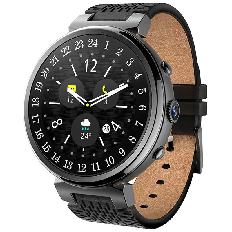 

NEW-I6 Android IPX5 Waterproof WiFi Heart Rate 2GB+16GB Camera Smartwatch for Samsung Galaxy/Note, Huawei Mate/Honor