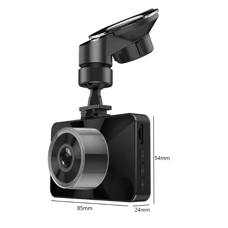 AD350 FHD 1080P 3 дюйма Ночное видение Dash Cam классический Цвета и простой прочная конструкция ЖК-дисплей Экран приборной панели Камера