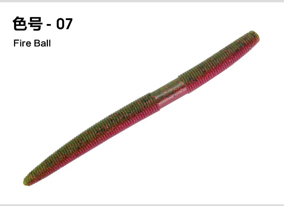 Авторитет и солью Мягкие личинки комплект нить Wriggler черви 13,5 Cm10g бионическая приманка с изображением личинок Мягкая приманка