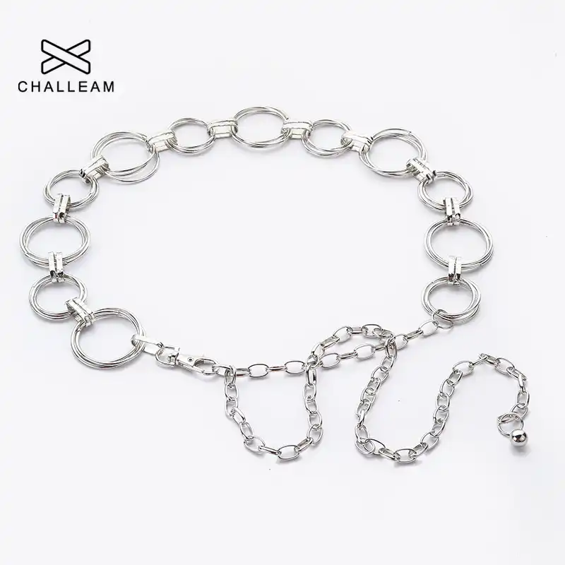 silver waist belt for dress