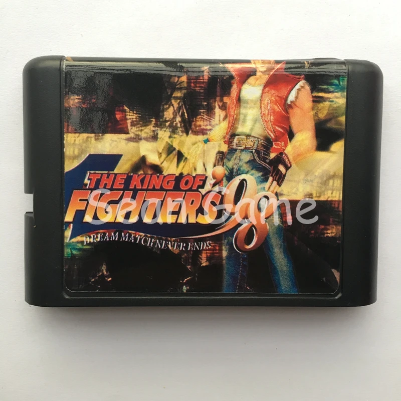 16 бит sega MD игра Fighters98/Bubsy II/мега турриканка/устранение вниз/тень танцор/Золотой топор II карта для sega Megadrive Genesis - Цвет: king Fighters 98