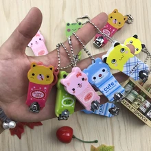 

Cute Cartoon Animal Nail Clippers Cutter Trimmer Nail Scissors Key Pendant Manicure Pedicure Manicure Nail Care Tools