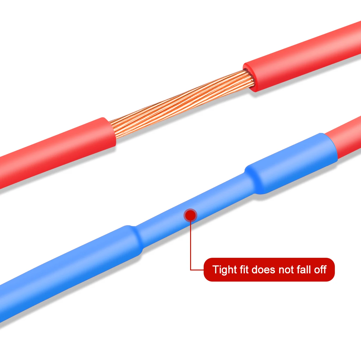 10 Meter 2:1 Waterproof Heat Shrink Tube Insulating Sleeve Universal Wire Protection Heat-shrinkable Sleeve No Glue Inside heat shrink tube,heat shrink tubing,heat shrink cable sleeve