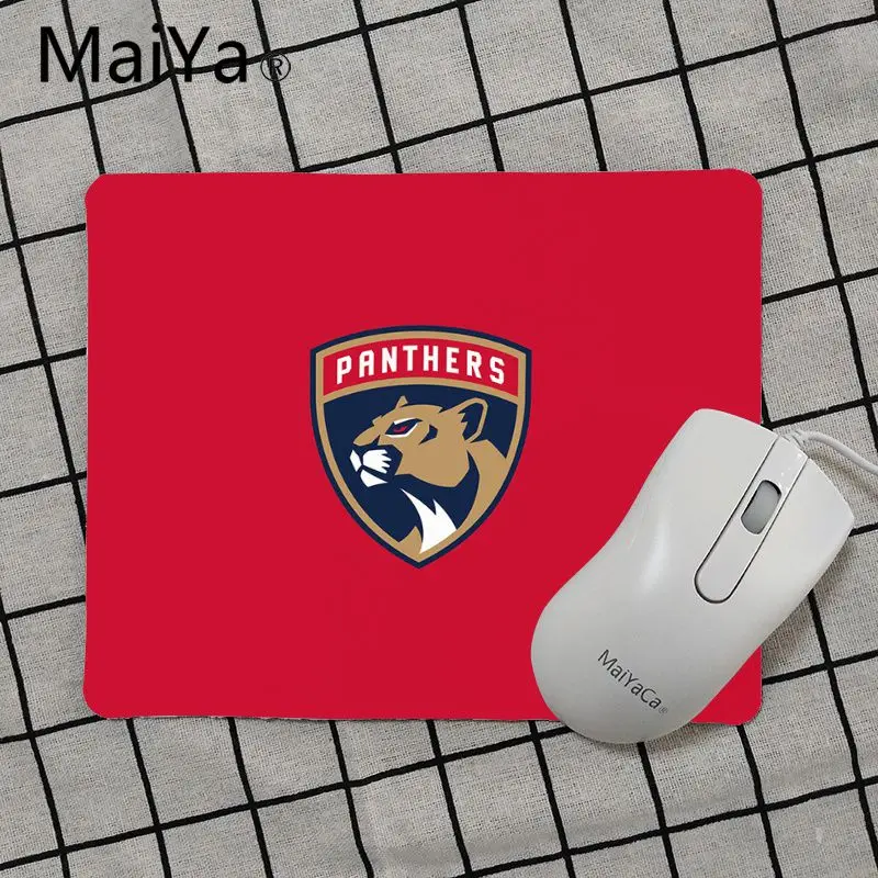 No Lock Edge18x22cm Maiya Высокое качество Florida Panthers высокоскоростной коврик для мыши Лидер продаж подставка под руку мышь - Цвет: No Lock Edge18x22cm