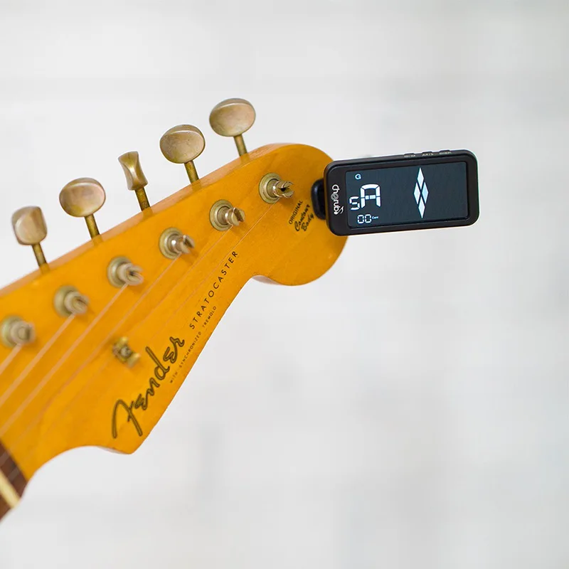 US $13.99 Cherub WST905 Electric Guitar Tuner Pedal Clipon Digital Mini LCD Display Tuners for Chromatic Guitar Bass Ukulele Accessories