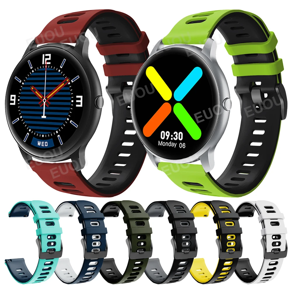 

Watchband For imilab kw66 Smartwatch Sports Silicone Strap Band WristBand Replaceable Accessories Belt Bracelet