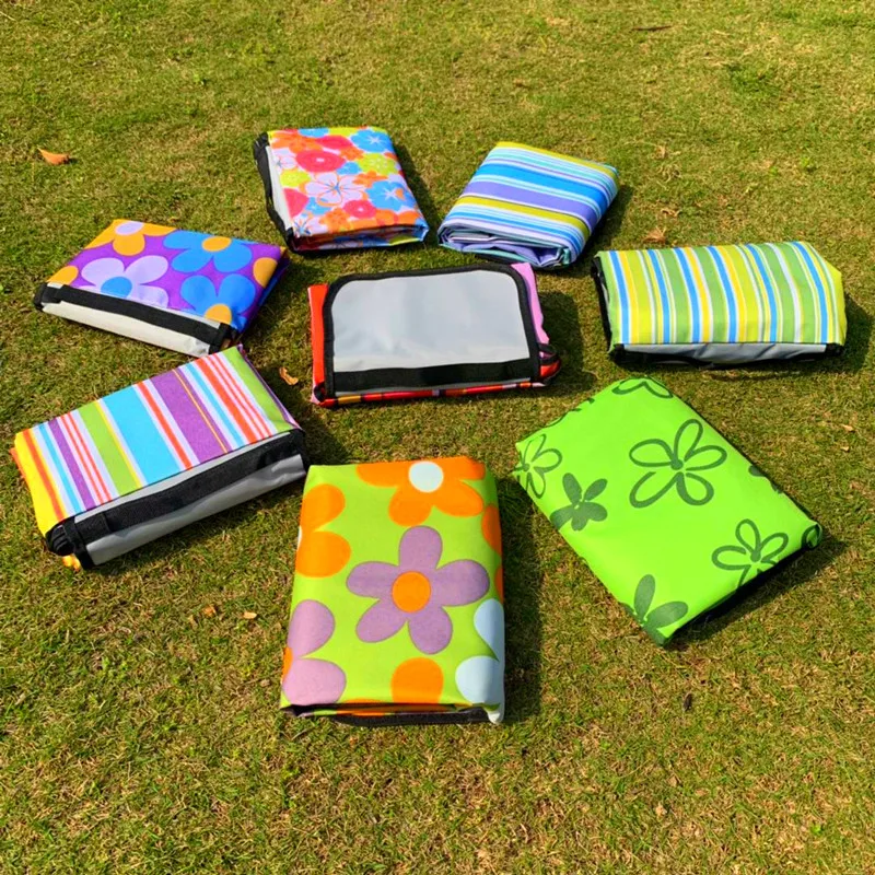 

Outdoor Picnic Mat 150*180cm picnic blanket Cartoon style sea world picnic pad 0.3 or 0.5cm elephant travel carpet 3-5 person
