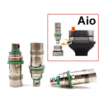 

10pcs Replacement Nautilus AIO Coil Pod 1.8ohm Salt Coils Head Evaporator Atomizer Vape Head