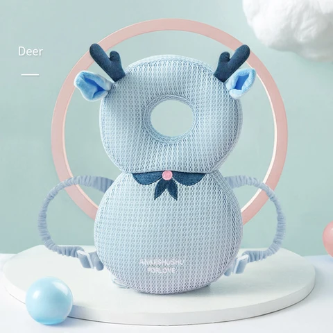 Toddler Baby Head Protector Safety Pad Cushion Back Prevent Injured Children Walking Anti-fall Pillow Anti-collision Helmet