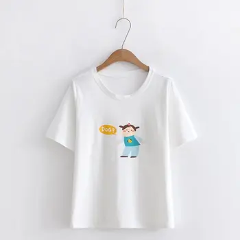 

New 2018 summer funny Tee shirt Femme New t shirts women female Fashion print women t-shirt