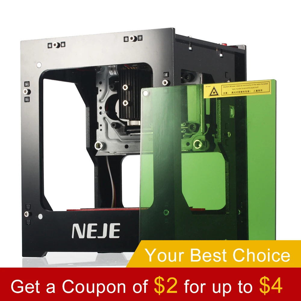 NEJE DK-8-KZ Professional 3000mw High Power Laser Engraving Machine Magnetic