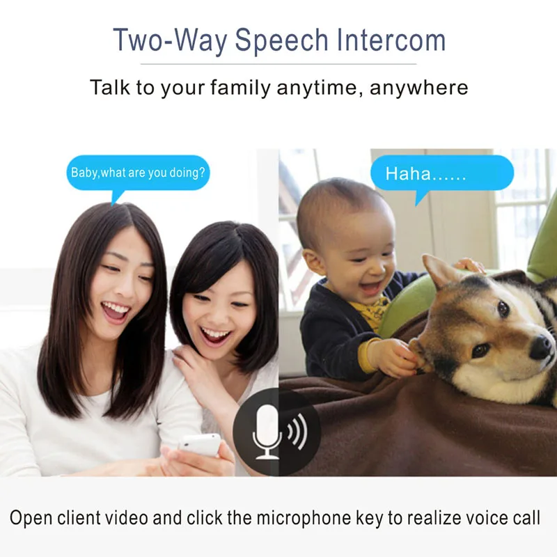  1080P Wireless IP Camera WIFI Baby Monitor Home Security Surveillance CCTV IR Night Vision Video Do - 4.0001E+12