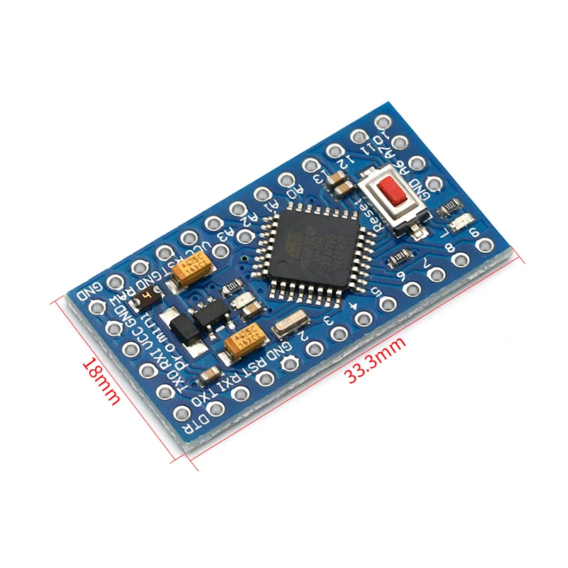 ATMEGA328P Pro Mini 328 ATMEGA328 5 В/16 МГц 3 В 8 для платы разработки Arduino|Запасные части| |