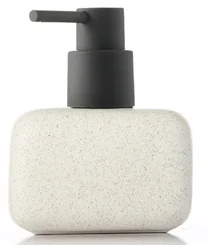 Ceramica Accesorii de baie Sticla de dezinfectant pentru maini Sticla patrata de lotiune Accesorii pentru baie Presă recipientul pentru săpun recipient lichid