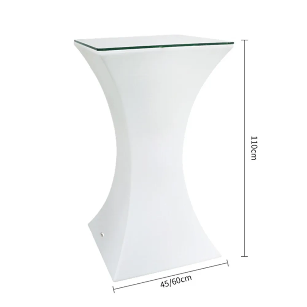 New Led luminous cocktail table lighted up bar table creative lighting furniture round high bar table club KTV disco supplies New Led luminous cocktail table lighted up bar table creative lighting furniture round high bar table club KTV disco supplies