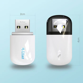

New Wifi Dongle PC Adapter Adapter 600Mbps Wireless USB WiFi Bluetooth Free Drive Network Card Dual Band Wifi 2.4G & 5G Adapter