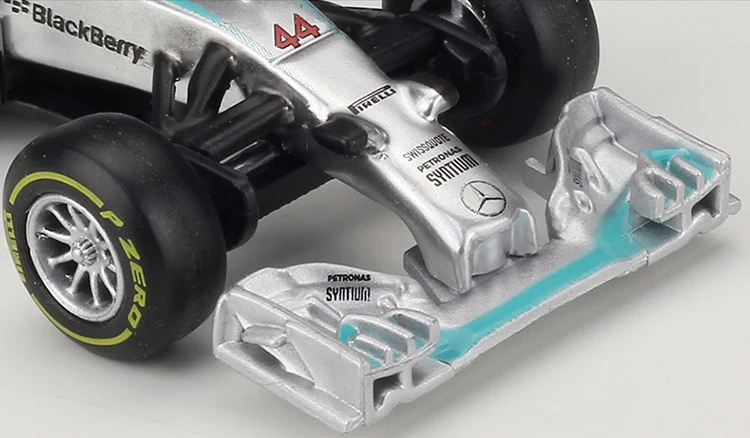 Bburago 1:43 Масштаб Мини Металл литья под давлением F1 автомобиль Formulaa 1 модель Mercedes Benz гоночный автомобиль W05/W07 сплав игрушка автомобиль коллекция детский подарок