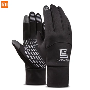 

Xiaomi Winter Outdoor Warm Gloves Men Full-finger Touch Screen Waterproof Windproof Plus Velvet Sports Riding Ski Glove Women