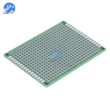 

10Pcs Double Side Prototype PCB nned Universal Breadboard 5x7 cm 50mmx70mm FR4
