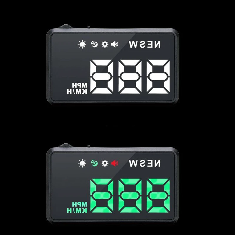  Auto Universal HUD Head Up Display GPS Navigation Satellite Überdrehzahl Warnung System Projektor A