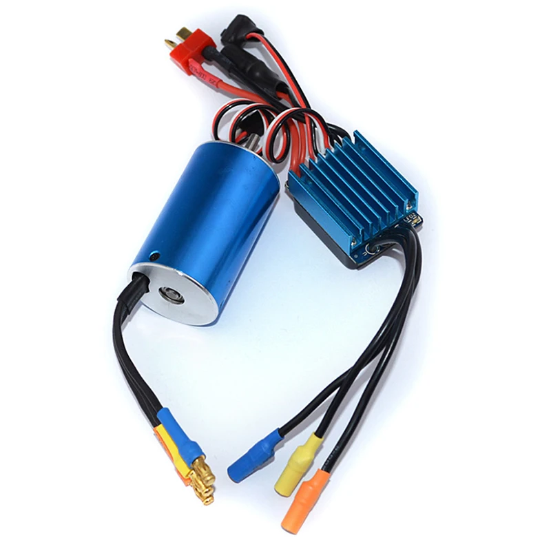 2845 4370Kv бесщеточный мотор+ 35A бесщеточный Esc+ программная карта для 1/14 1/16 1/18 Rc автомобиля
