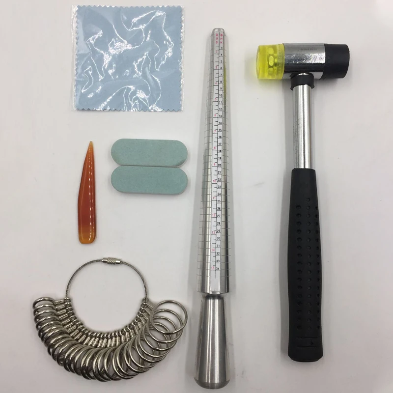 Ring Finger Ring Size Measuring Tool Shaping and Repairing Jewelry Tool Boxed Kongdu Meidu Tool Set Ring Set